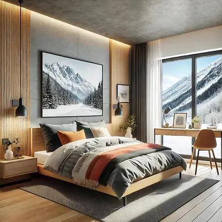 Charming Alpine Retreat With Stunning Mountain Views Апартаменти *